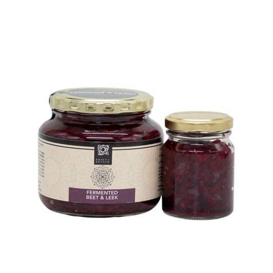 FERMENTED BEET AND LEEK