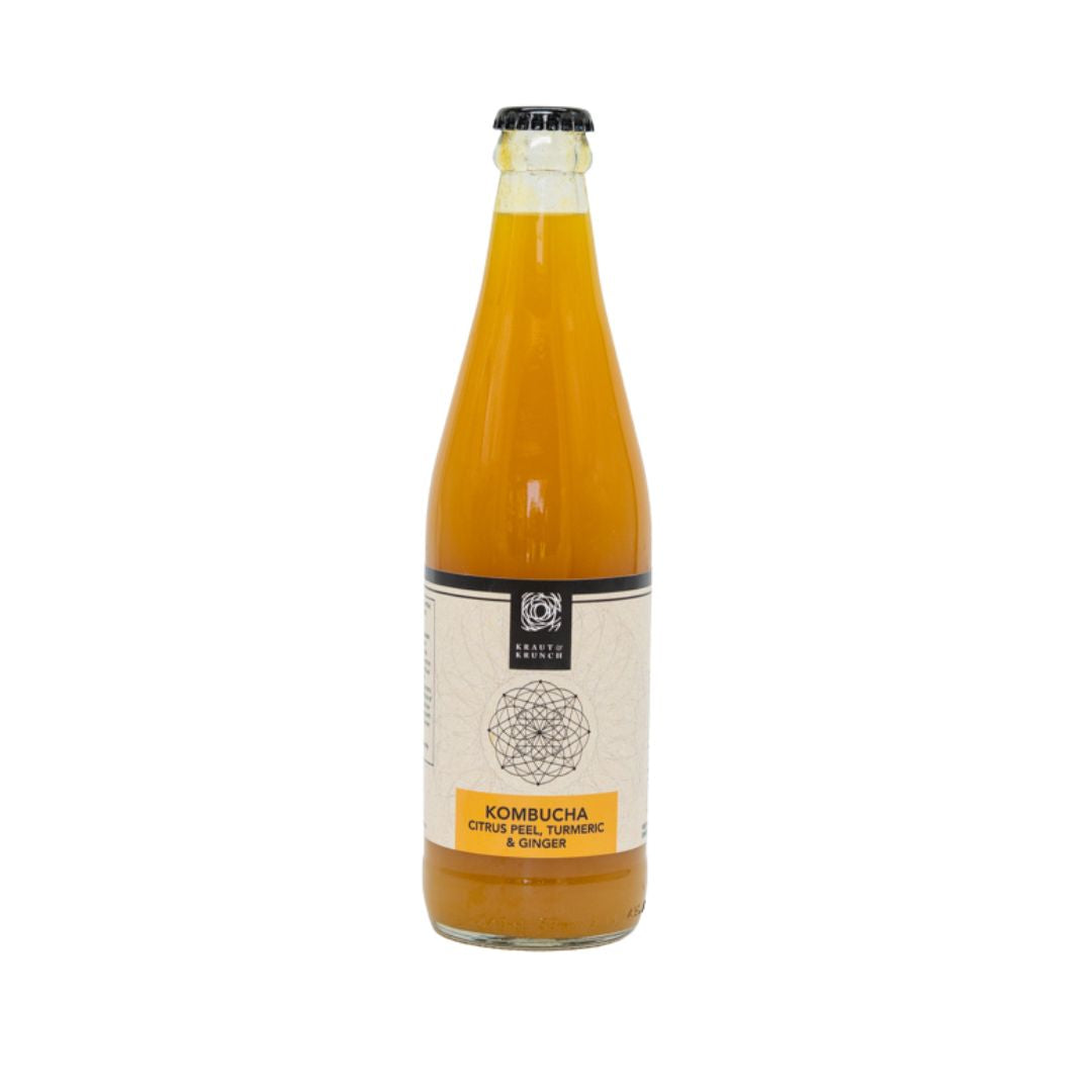 KOMBUCHA - CITRUS PEEL, TURMERIC AND GINGER