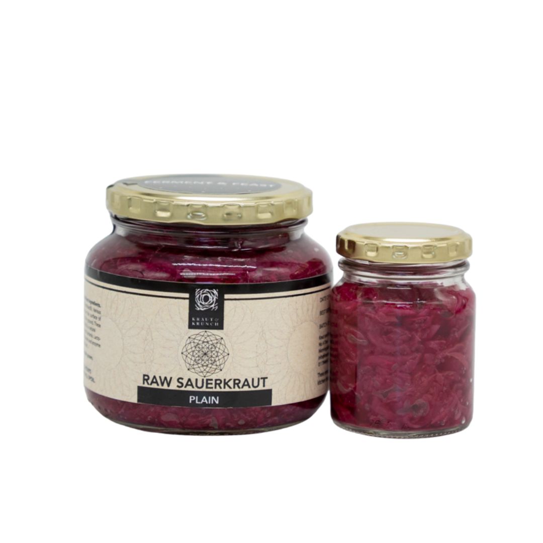 RAW SAUERKRAUT - RED CABBAGE