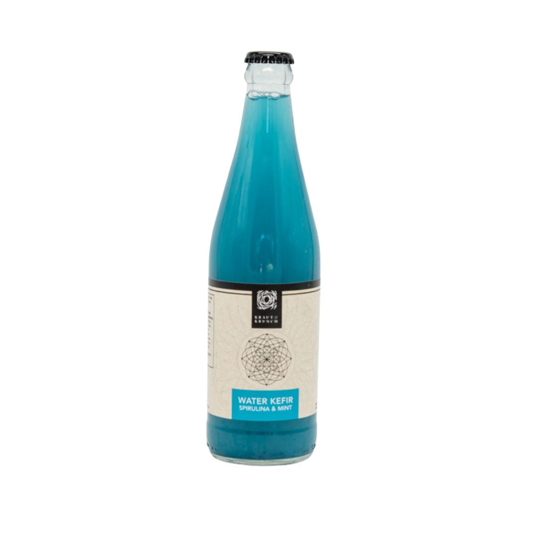 WATER KEFIR - SPIRULINA AND MINT